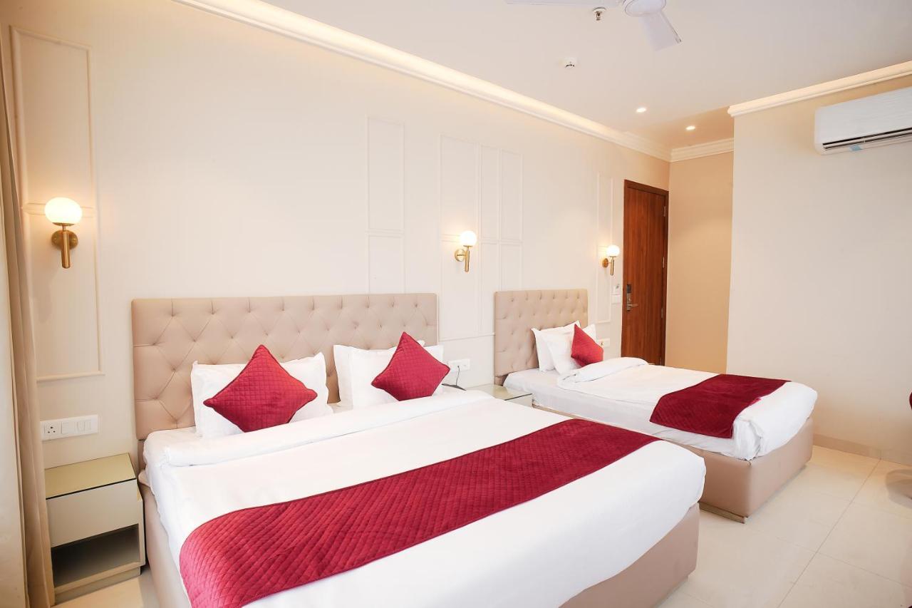 Hotel Green Land Heights Amritsar Exterior foto